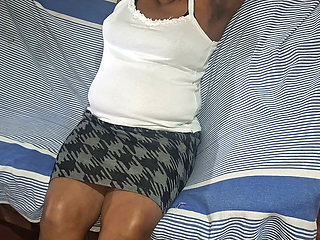 Busty Step Mom homemade solo