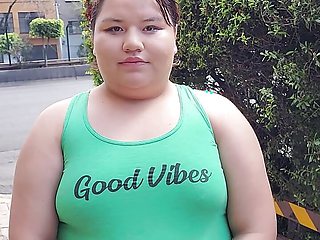 I walk in public with cum on my face (One shot, no cuts or editing)