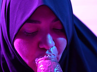 Close Up Horny Arab Girl Deep Blowjob Taboo