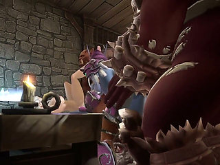 Orc orgy : Warcraft parody