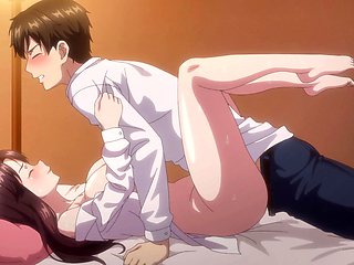 MILF agent initiates hard bedroom sex with younger colleague ▰ Dubbed Uncensored