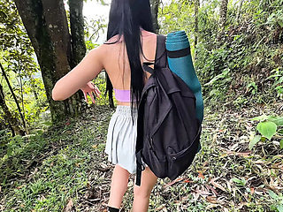 Lost cutie begs for mercy and rides my cock so I don&rsquo;t call the cops