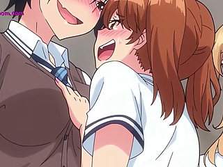 Hentai Anime Schoolgirl Caught in Library & Intense Public Encounter