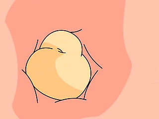 American girl fucking animation