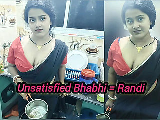 Horny Indian Bhabhi in Black Saree Gives Devar Blowjob and Handjob Then Fucks Him Doggy Style &ndash; Dirty Hindi Talk