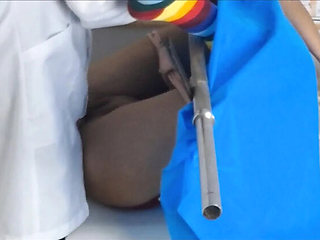 Doctor Can't Resist Teen Patient&rsquo;s Wet Pussy During Exam