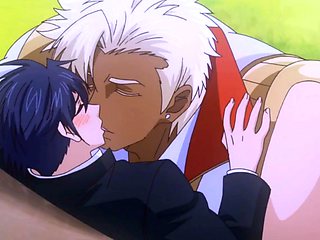 Prince fills up shy boy's anime hole with creamy finish