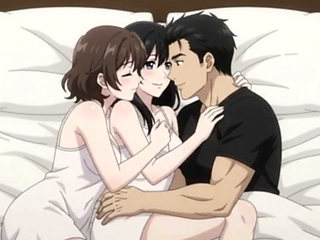 Surprise by girlfriend she invite her friend for threesome