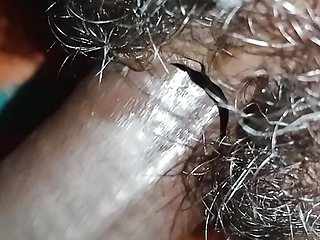 Bhabhi raised her legs and got fucked by a big dick.