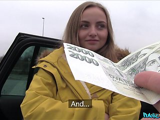 Outside sex and a blowjob is amazing with horny blonde Tomas Jondi