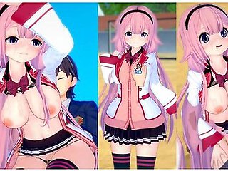 [hentai Game Koikatsu! ]have Sex With Big Tits Vtuber Suo Sango.3dcg Erotic Anime Video