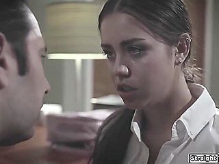 Guidance Counselor Asslicks And Fucks A Busty Latina student 18+ With Tommy Pistol And Alina Lopez