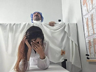Naughty Redhead Bride Gets Examined by Dirty Doctor - Taboo Fucking in 4K!