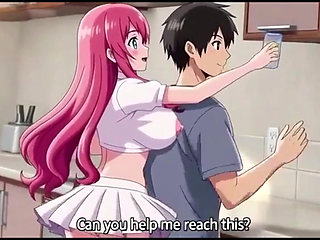 Stepbrother accedently pressed stepsister massive boobs