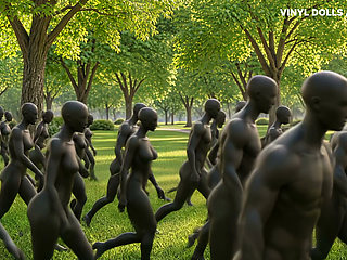 Giant Black Cock Creature Fucks Lila Blue in the Park _ She can hardly take it _ Trailer