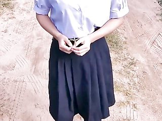 Melon Ice - Thai Student Outdoor in Forest