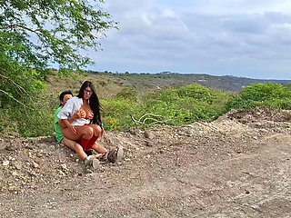 Perverted old peasant finds a beautiful student in uniform in the countryside and seduces her to have sex with her.
