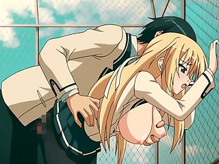 Hentai: Sexy Buxom Blonde Babe Dominates Her Submissive Partner In the Hottest Way