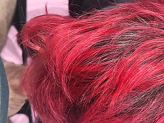 Red Haired Slut Sucks Dick