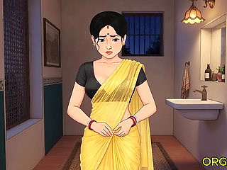 Desi Hot Bathroom Passionate Encounter with Sensual Village Wife