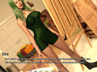 Taboo University - Green Haired Feminist Begs Me to Skull Fuck Her with My Big White Cock