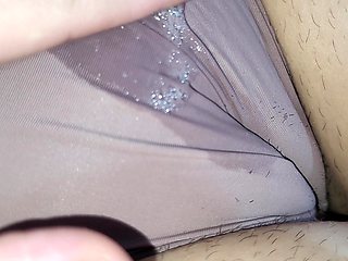 I Spit And Rub Amazing Cameltoe Pussy Of My Friends Wife