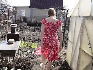 Blonde Teen Arisha Mills Fucks a Farmer in POV HD