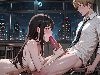 18-Year-Old Student Is Left Alone With Her Teacher- AI Porn