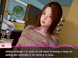 Murmur 38 - Sophie and Yui Attempt Threesome with Adam on Teacher Helen's Bed