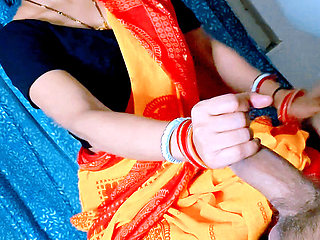 Newly Married Village Wife Virgin Pussy First Time Fucking Hard in Saree