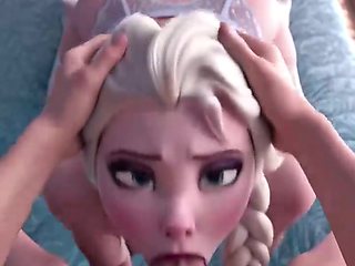 Elsa from Frozen Rock-hard &ndash; Fuck-a-thon Gauze Bokep Manga porn 3 DIMENSIONAL