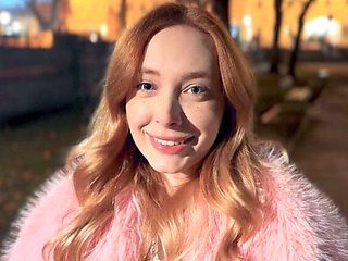Skinny Russian Teen Loly Nebel Fucks Classmate in Public POV - Homemade 4K