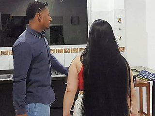 Antonella is interviewed to be a maid and convinces her new employer with a blowjob