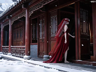 Third episode of the "White-haired Beauty" series is here! Absolutely to make you lose control, get extremely, AI-generated