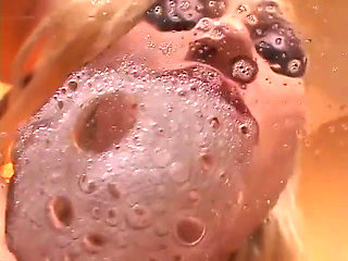 Stud gets his dick sucked by hot brunette and blond sluts then he shoots his load