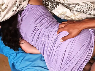 Sister-in-law alone at home leaves room door open in short dress no panties to tease me