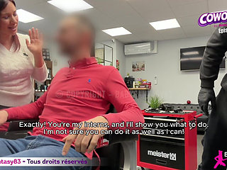 Coworking Episode 2 I'm Coming to Fuck at the Barber