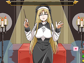 Hentai Game - Church Hentai Sex Scenes 2 (Rika The Lewd Nun Heroines) - The Censor
