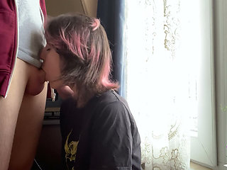 Deepthroat Blowjob - Sloppy Throat Fuck & Gagging Girl - Mila Mcgarden  Michel Woods