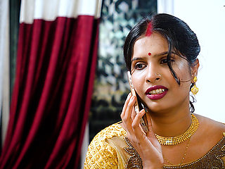 DESI MALLU BHABHI HADCORE THREESOME SEX WITH HER LOCAL TWO DEBAR WHEN SHE WAS ALONE AT HOME FULL MOVIE ( HINDI AUDIO )