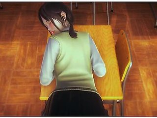 Schoolgirl uniforms tempt in a honey-select scene