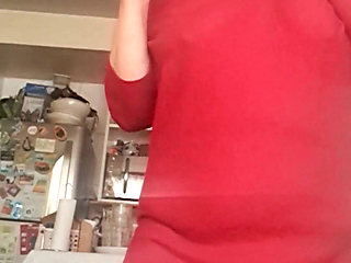 Stepmom Touching Her Pussy