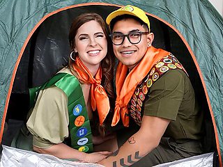 Scarlett Gushes goes camping
