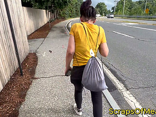 Street Walker Lets Me Use Her Mouth However I Want!