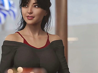 Being a Wife (v1.220p) - P8 - the Slutty Stepmom Helps Her Stepson Cum While on a Family Trip to the Beach