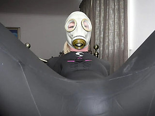Leather Glove Handjob & Orgasm Denial JOI - Blonde Femdom Mistress Lucy Lauren Makes You Watch Her Cum