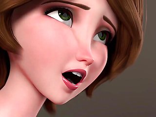 Big Hero 6 - Aunt Cass First Time Anal (Animation with Sound)