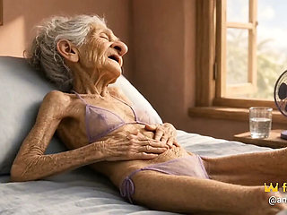 90 Year Old Mature Woman Has Multiple Orgasms with Soaking Wet Pussy