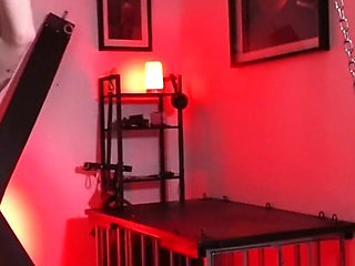 Chained Slave Disciplined with Canes, Paddles & Rulers by Mistress Inanna