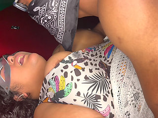 Brazilian BBW Having Group Sex at a Swingers' Club
